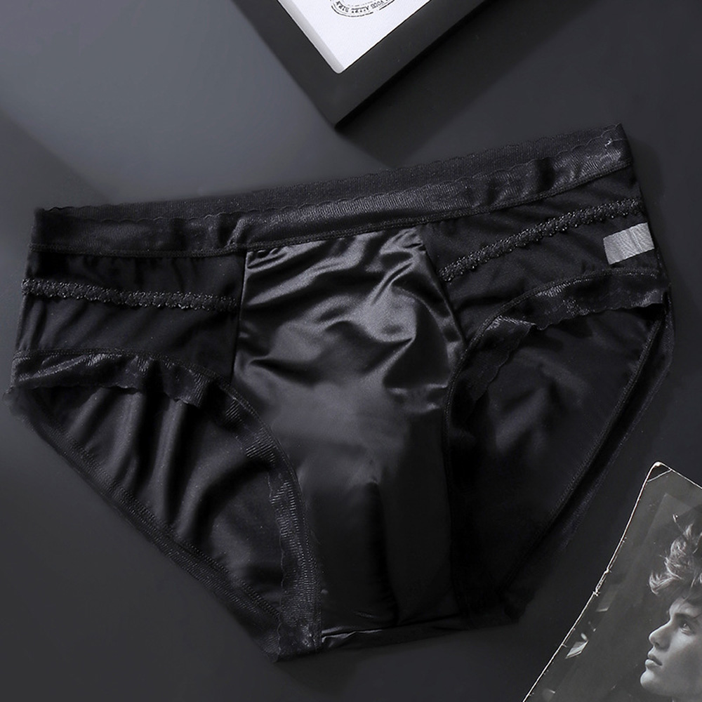 Męska bielizna: majtki z niski – Elastic Lace Trim recenzja i cena
