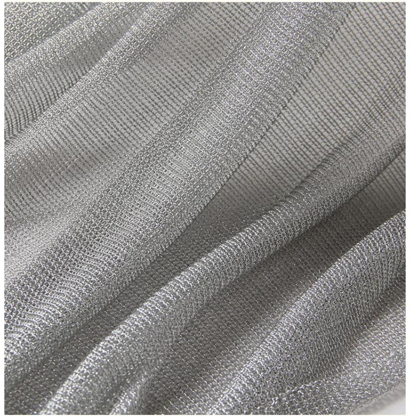 Dzianina metalowe z teksturą l – Crystal Mesh Fabric recenzja i cena