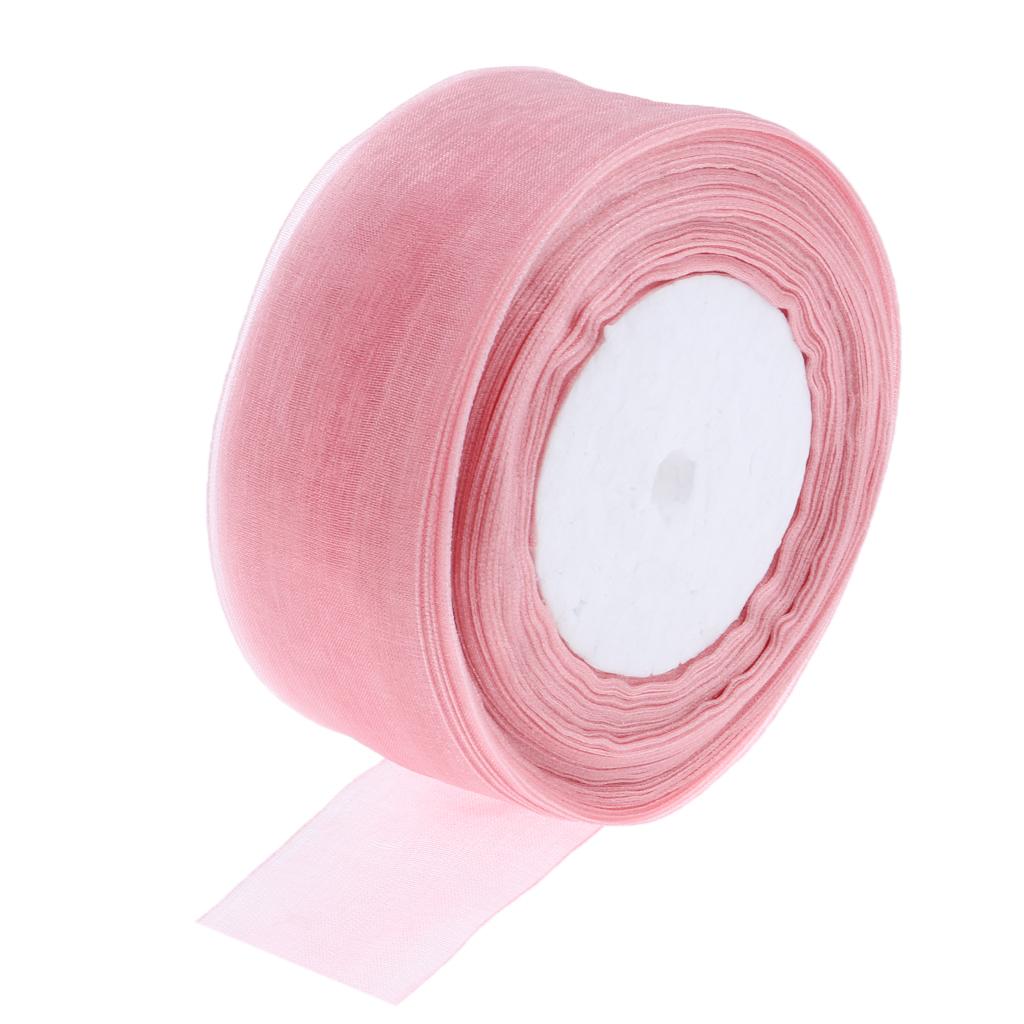 2 sztuki kolorowych rolkowych  – Organza Ribbon Spool recenzja i cena