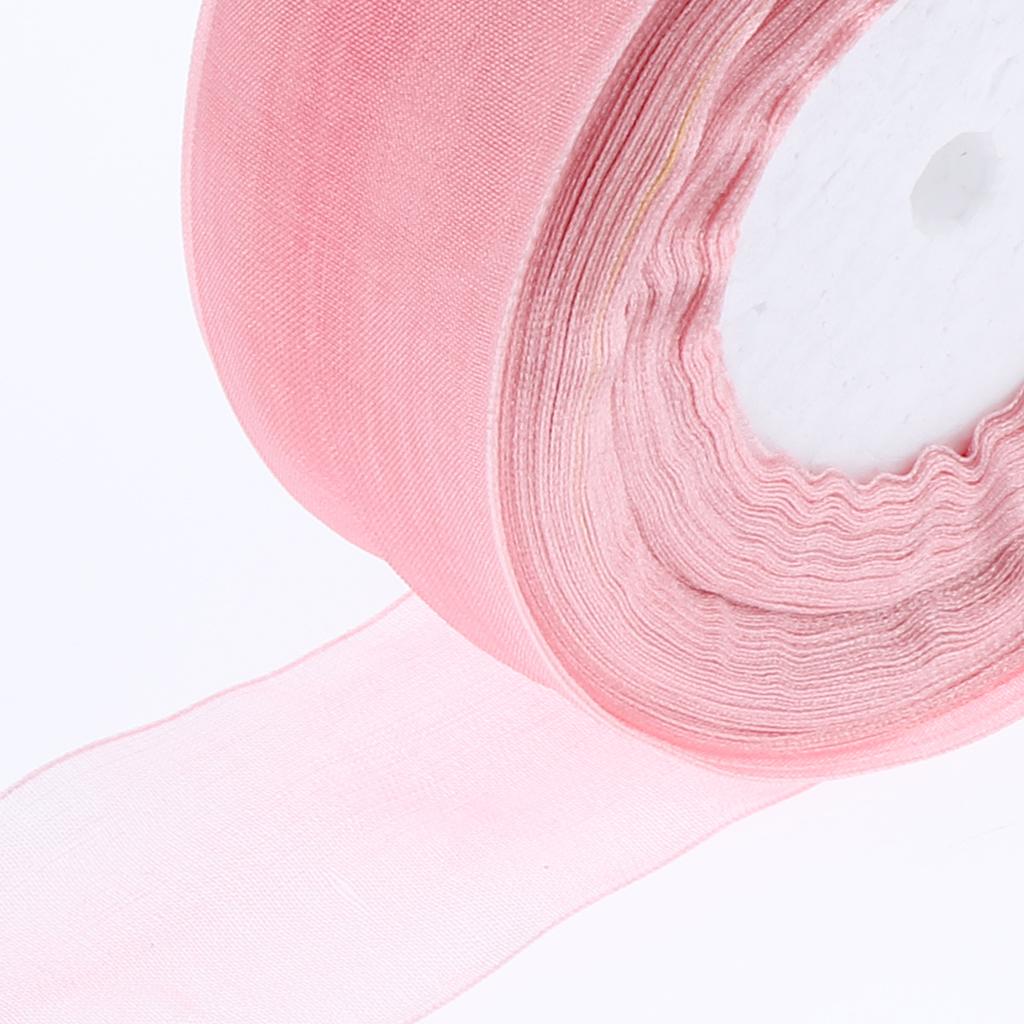 2 sztuki kolorowych rolkowych  – Organza Ribbon Spool recenzja i cena