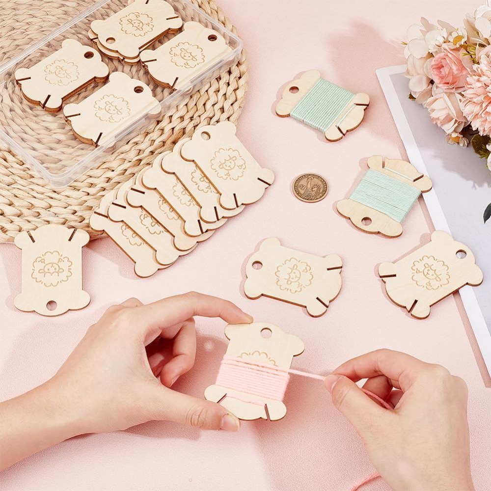 20 szt. Drewniane deski do naw – Embroidery Craft recenzja i cena