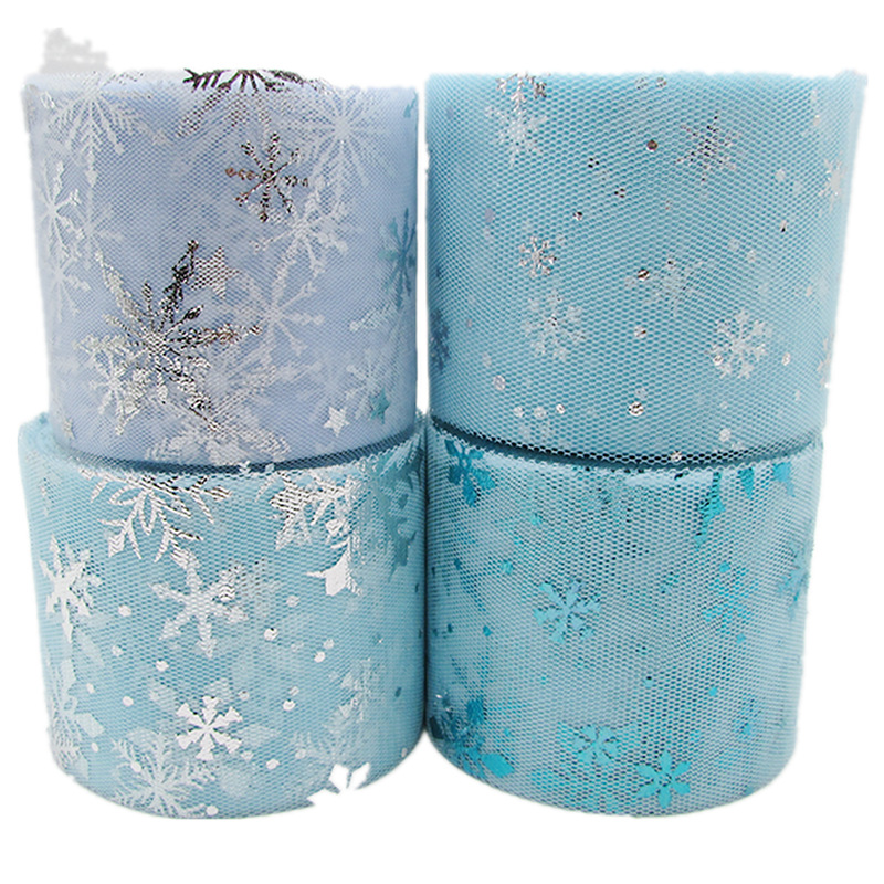 6cm * 25yds Organza śnieg kwia – Organza Ribbon Spool recenzja i cena