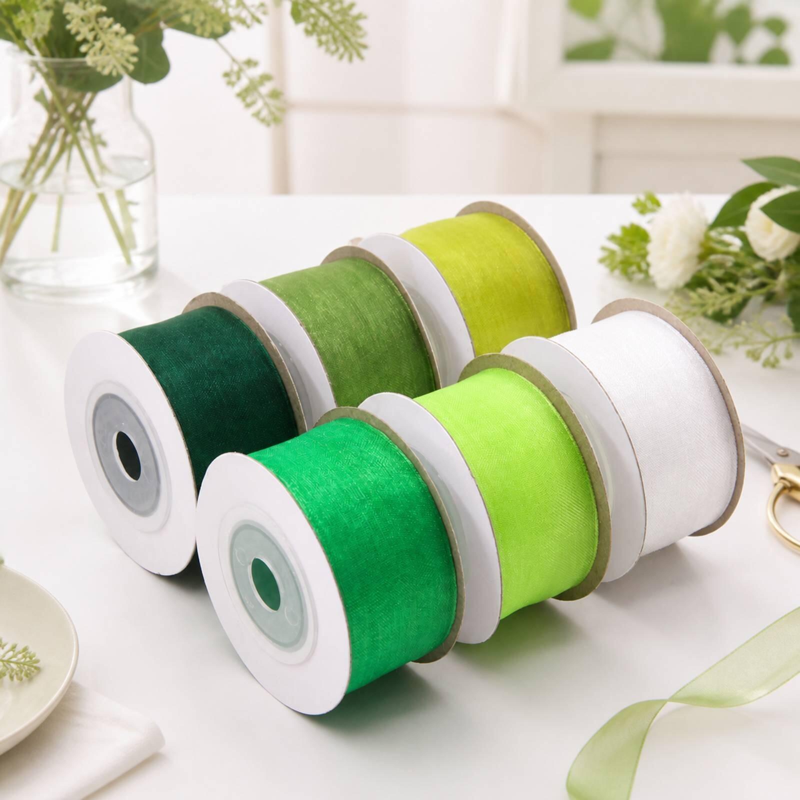 Przezroczysta, ozdobna szpula  – Organza Ribbon Spool recenzja i cena