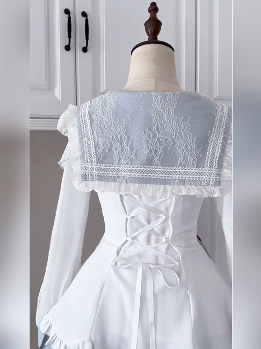 Słodka sukienka w stylu Lolita – Elastic Lace Trim recenzja i cena