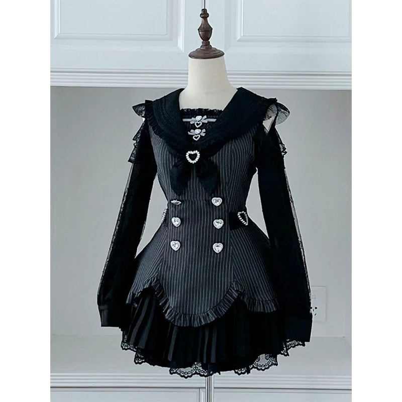 Słodka sukienka w stylu Lolita – Elastic Lace Trim recenzja i cena